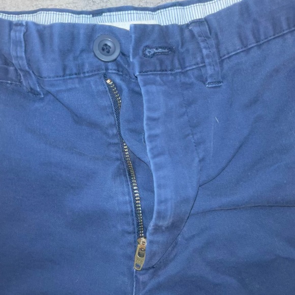 Merona Men's Flat Front Shorts Bundle- Navy and Cream size 28 - Picture 4 of 15